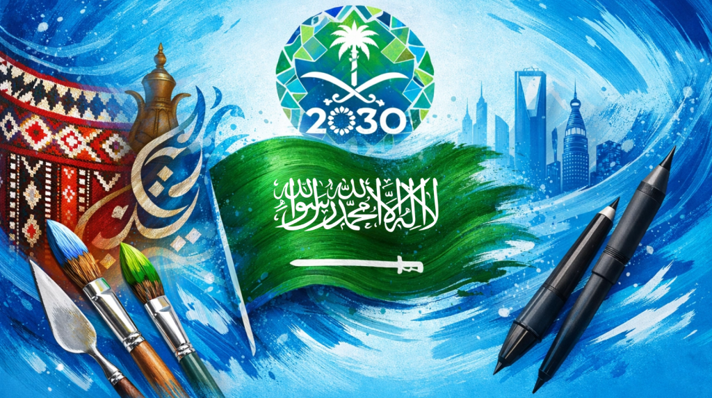 أعمال فنيه لليوم الوطني وأفكار إبداعية للاحتفال